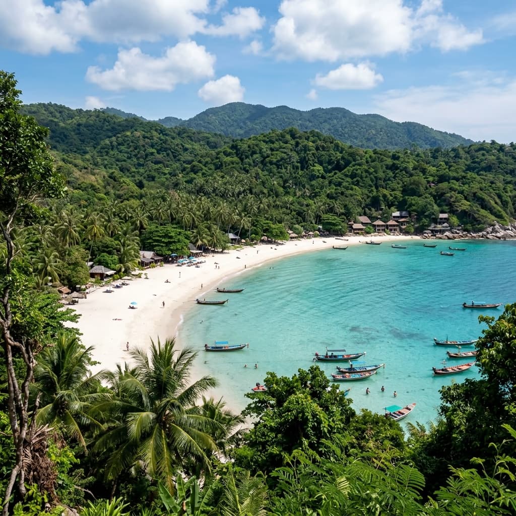 Bottle Beach private transfer location in Koh Phangan