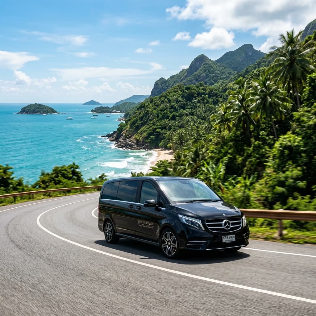 Private van Transfer service service in Koh Phangan